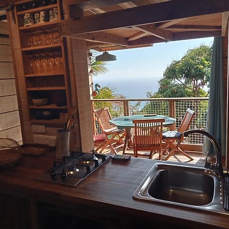 Bungalow Ecologique Avec Toilettes Seches Leu Kabanon Vue Mer Saint-Leu Exterior foto